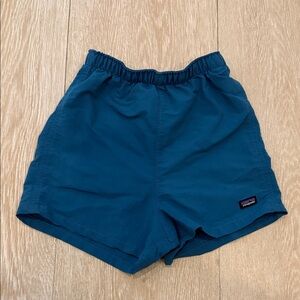 SOLD!! Patagonia Kids’ Blue Elastic Waist Shorts